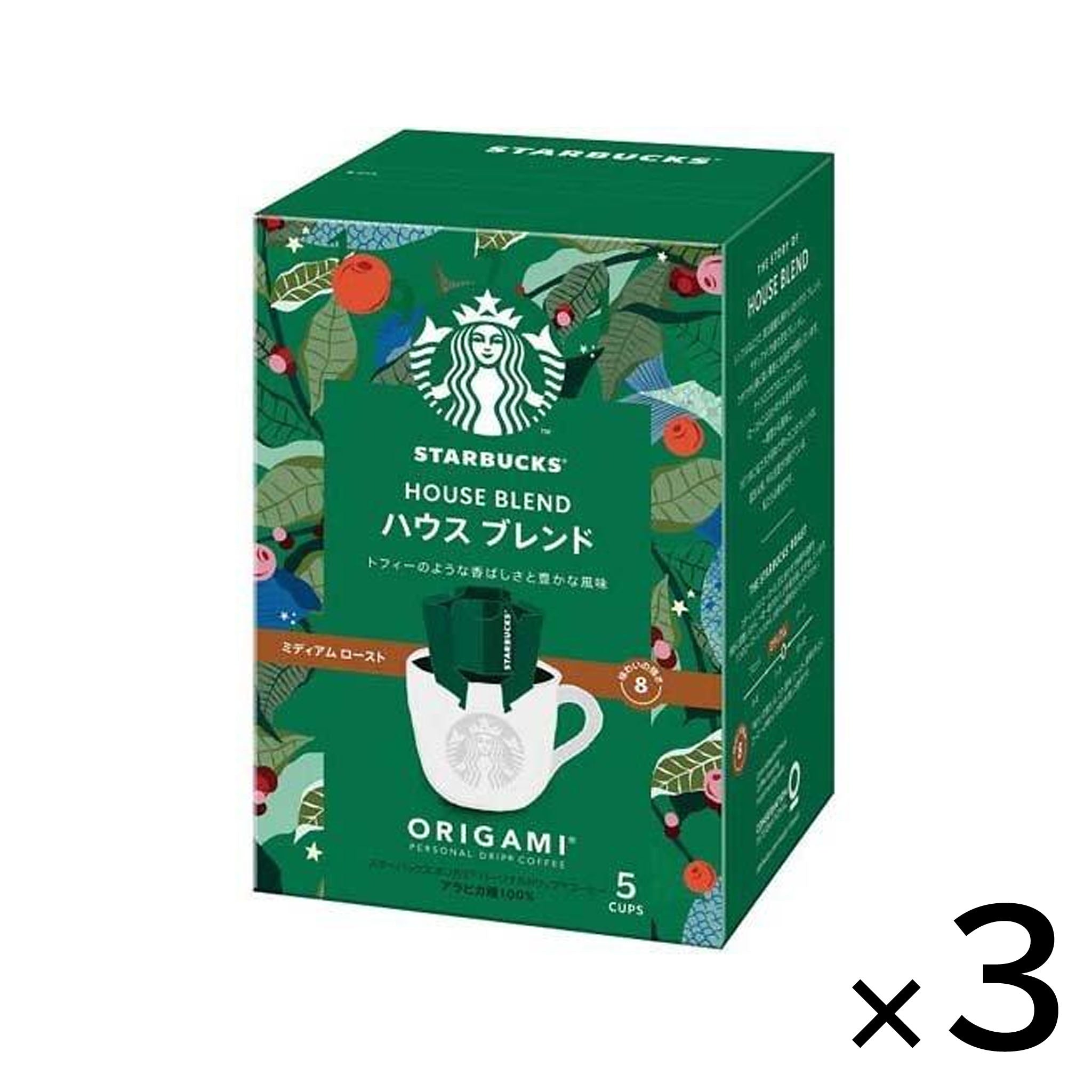 Nestle Starbucks Origami Personal Drip Coffee House Blend【3 Set】